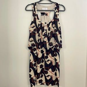 JESSICA SIMPSON floral sleeveless dress